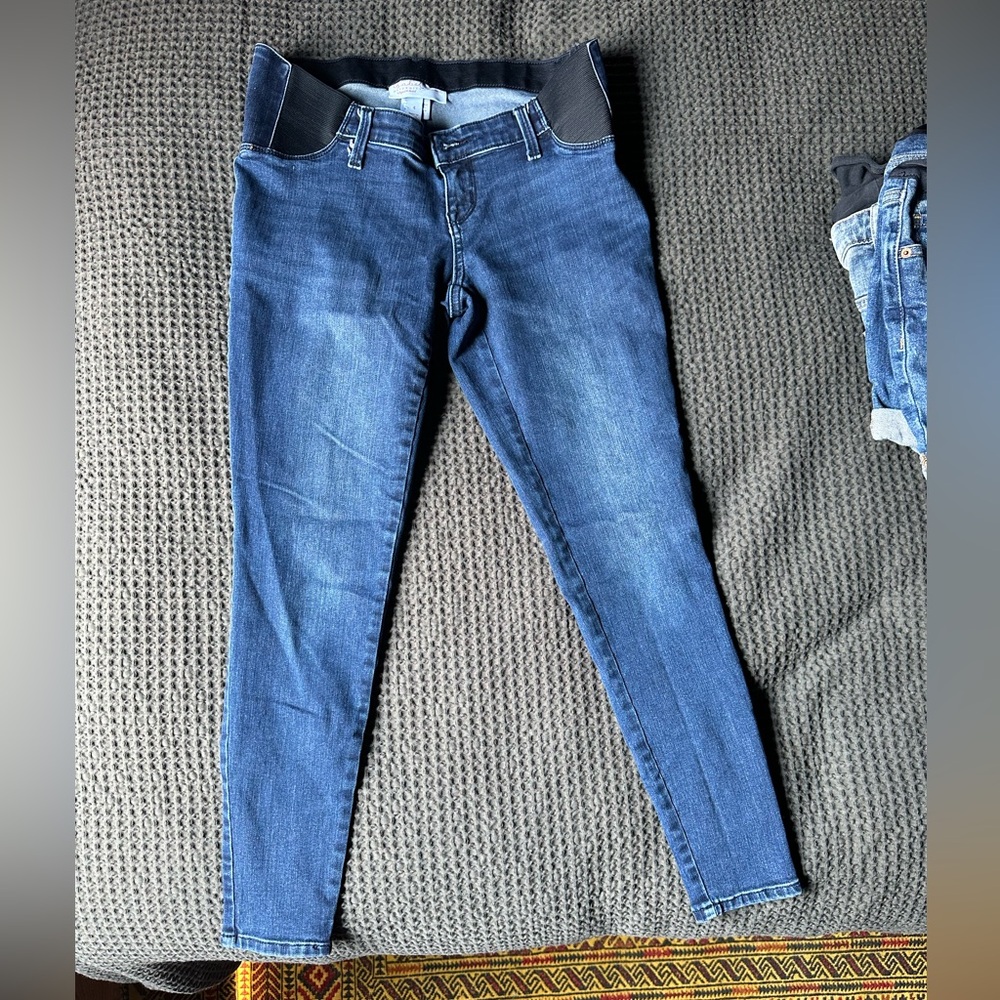 Isabel Maternity ankle jeans